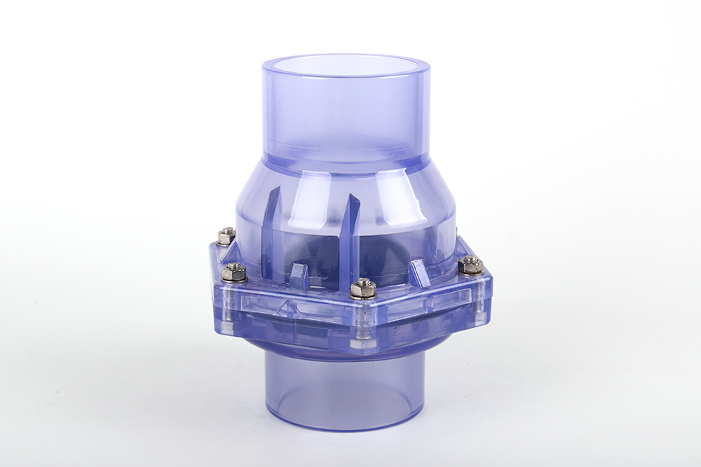 西陵透明翻板式止回阀